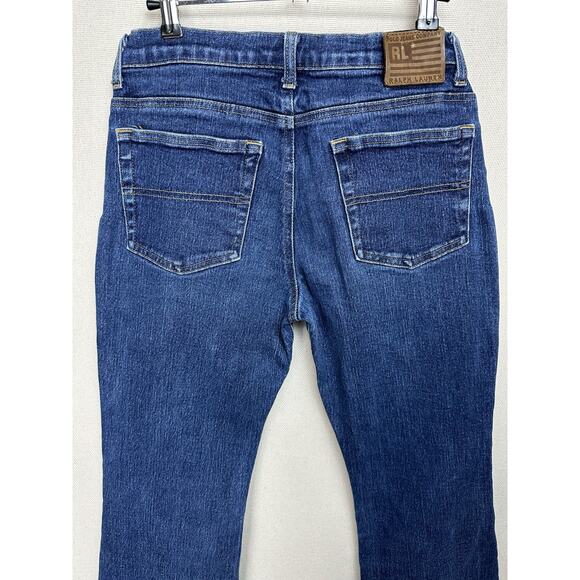 Ralph Lauren Polo Jeans Bootcut Women Sz 11/12 Mid Rise Medium Wash Classic - Picture 13 of 16